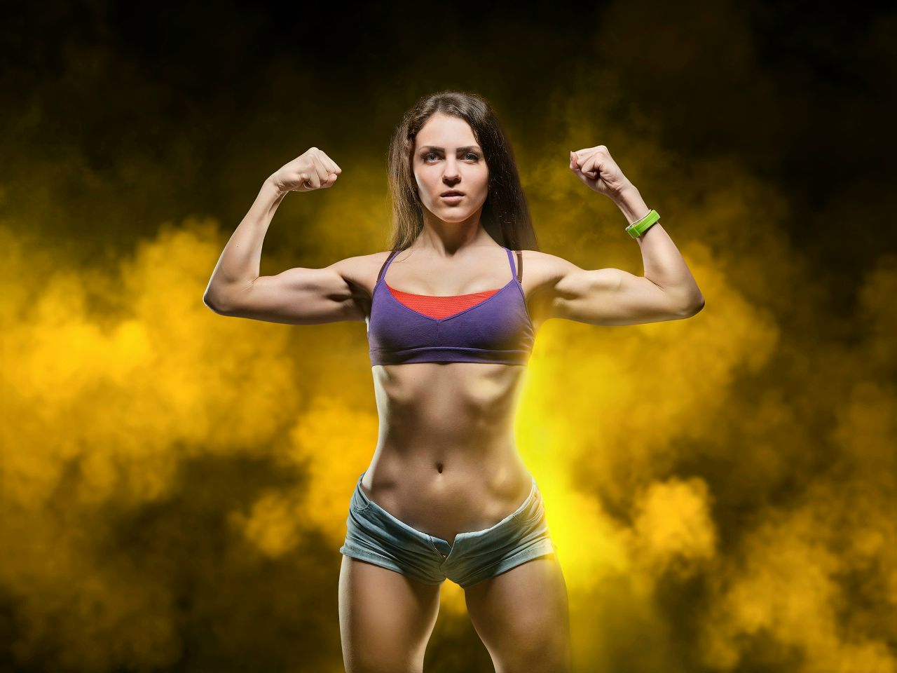 Athletic girls in Sakai